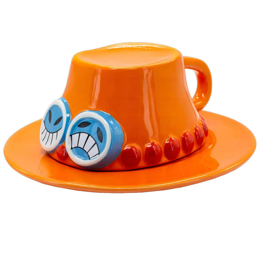 One Piece Mug with Saucer
