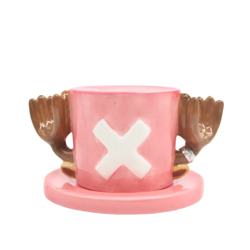 One Piece Mug with Saucer